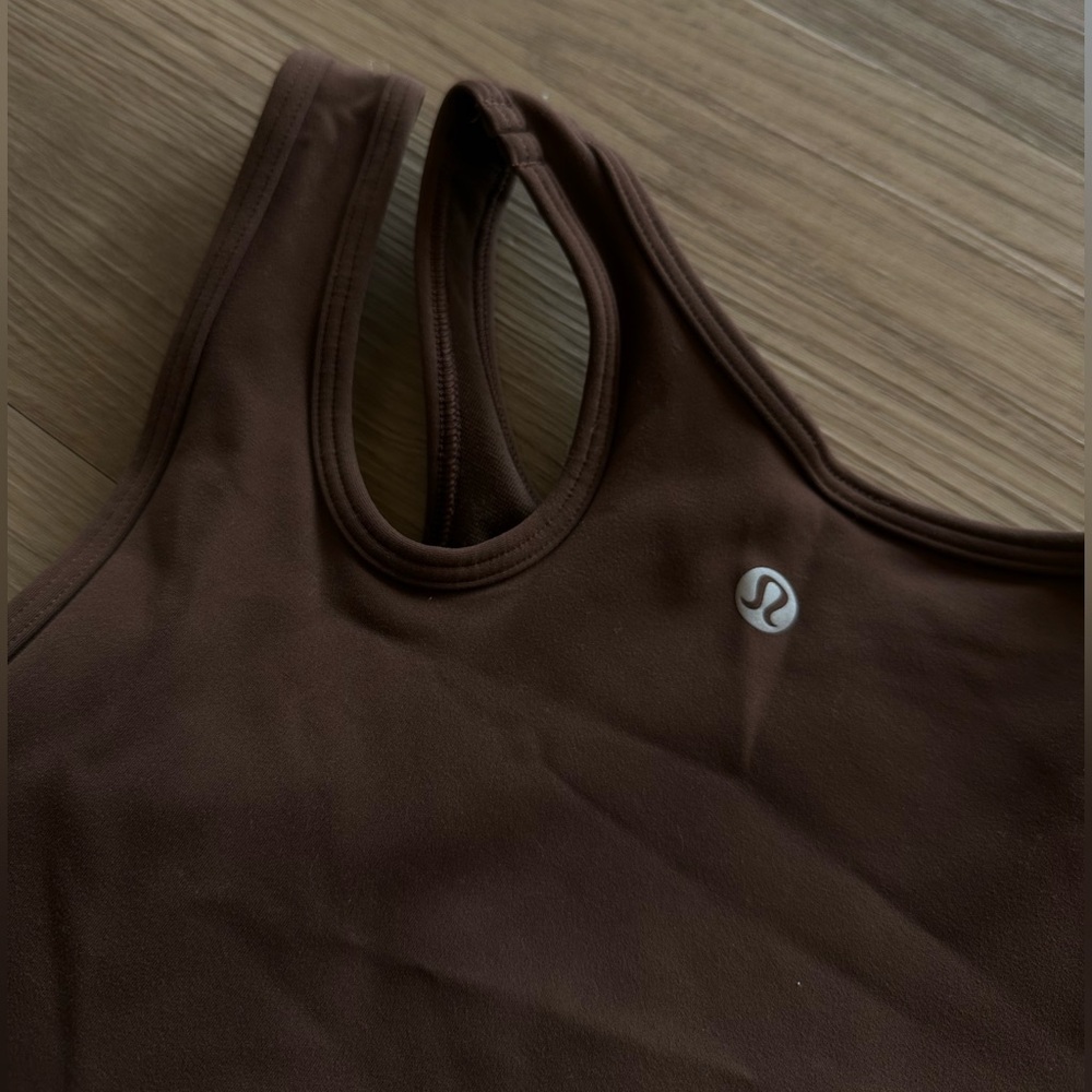lululemon athletica Brown Tank Top